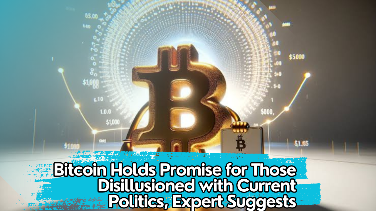 Bitcoin Holds Promise for Those Disillusioned with Current Politics, Expert Suggests